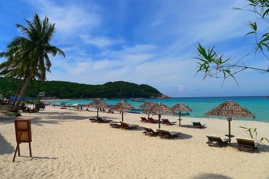 Pantai Long Beach Coral Bay Pulau Perhentian Kecil