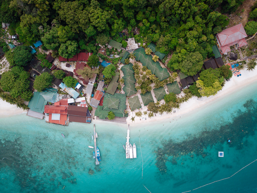 pemandangan untuk booking di pulau perhentian