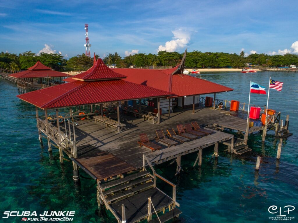 mabul scuba junkie beach resort