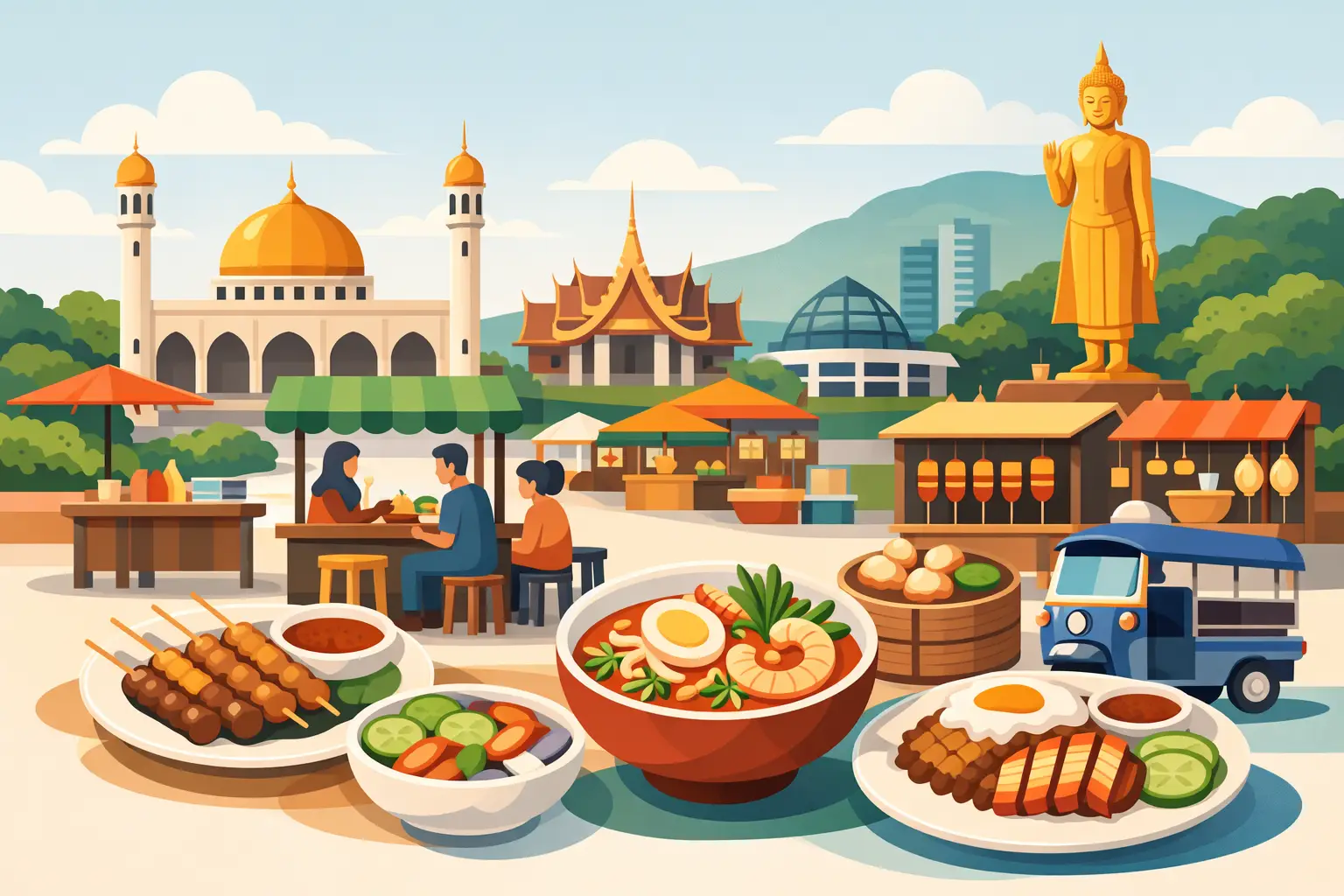12 Tempat Makan Halal di Hatyai