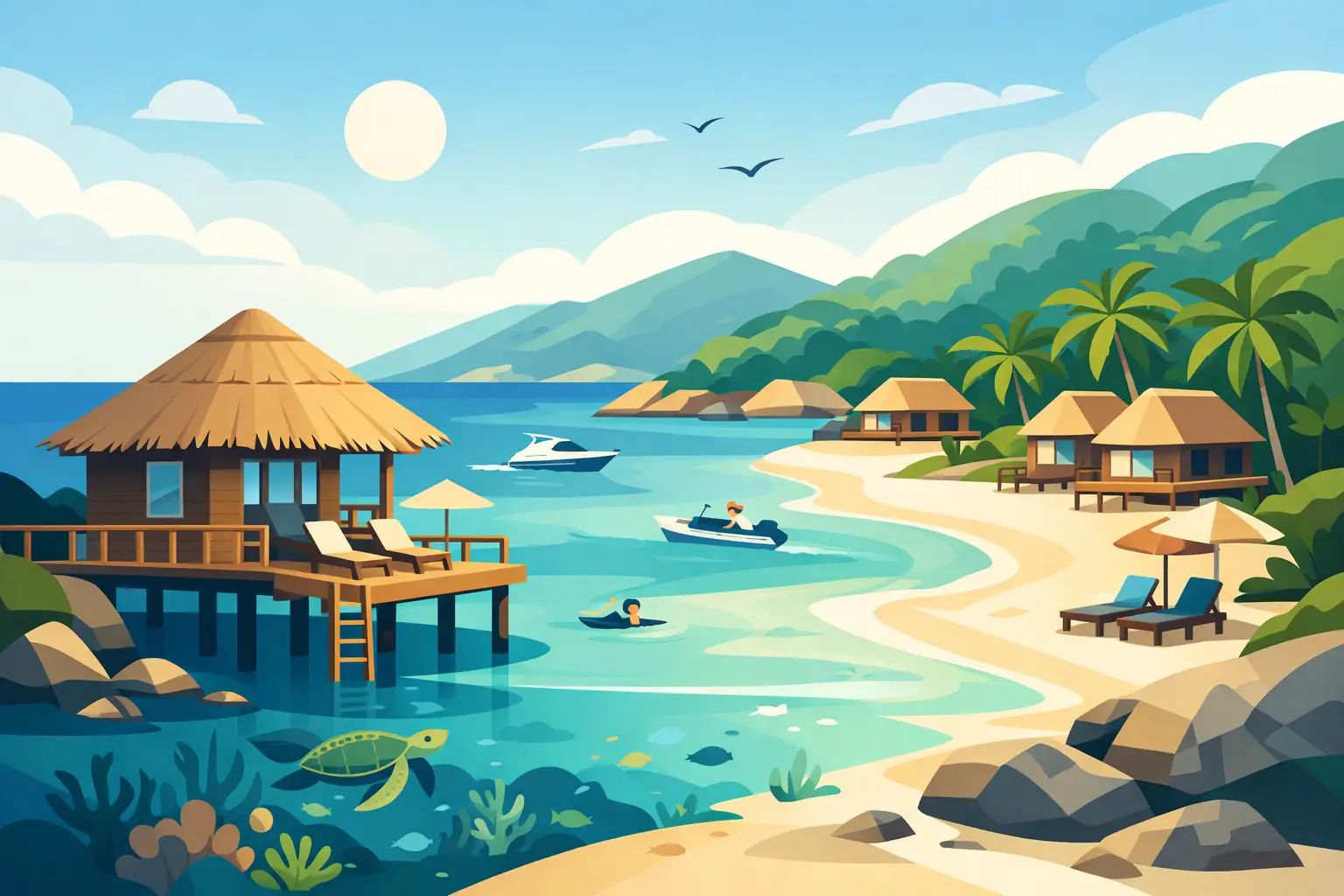 7 Resort Terbaik di Pulau Perhentian