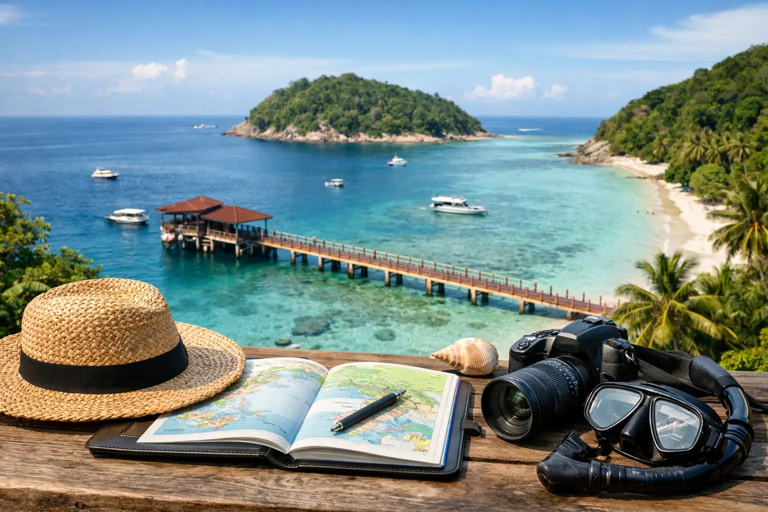 Contoh Itinerari Perhentian Tanpa Shopping