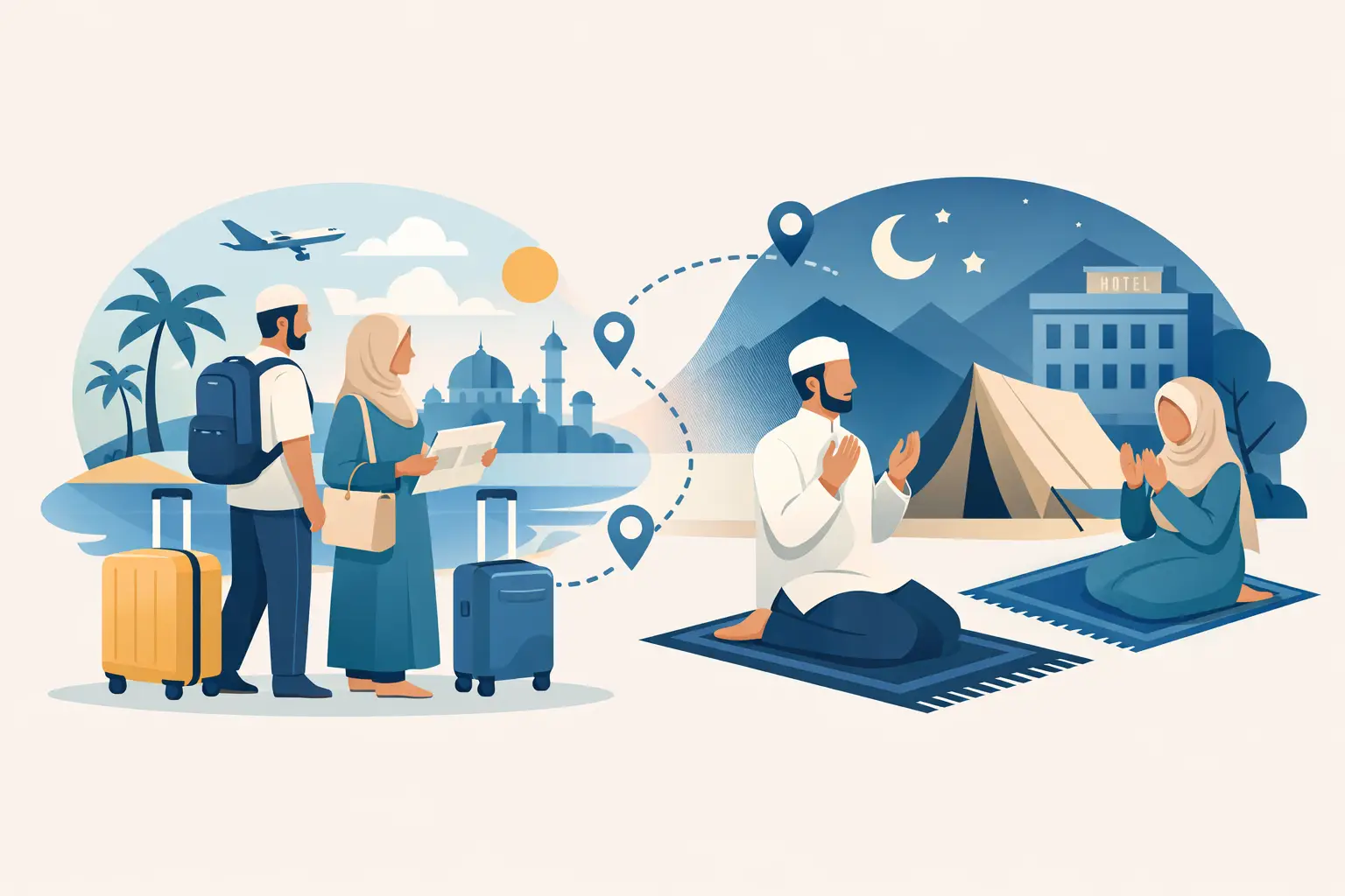 Itinerari Percutian Mesra Solat yang Praktikal