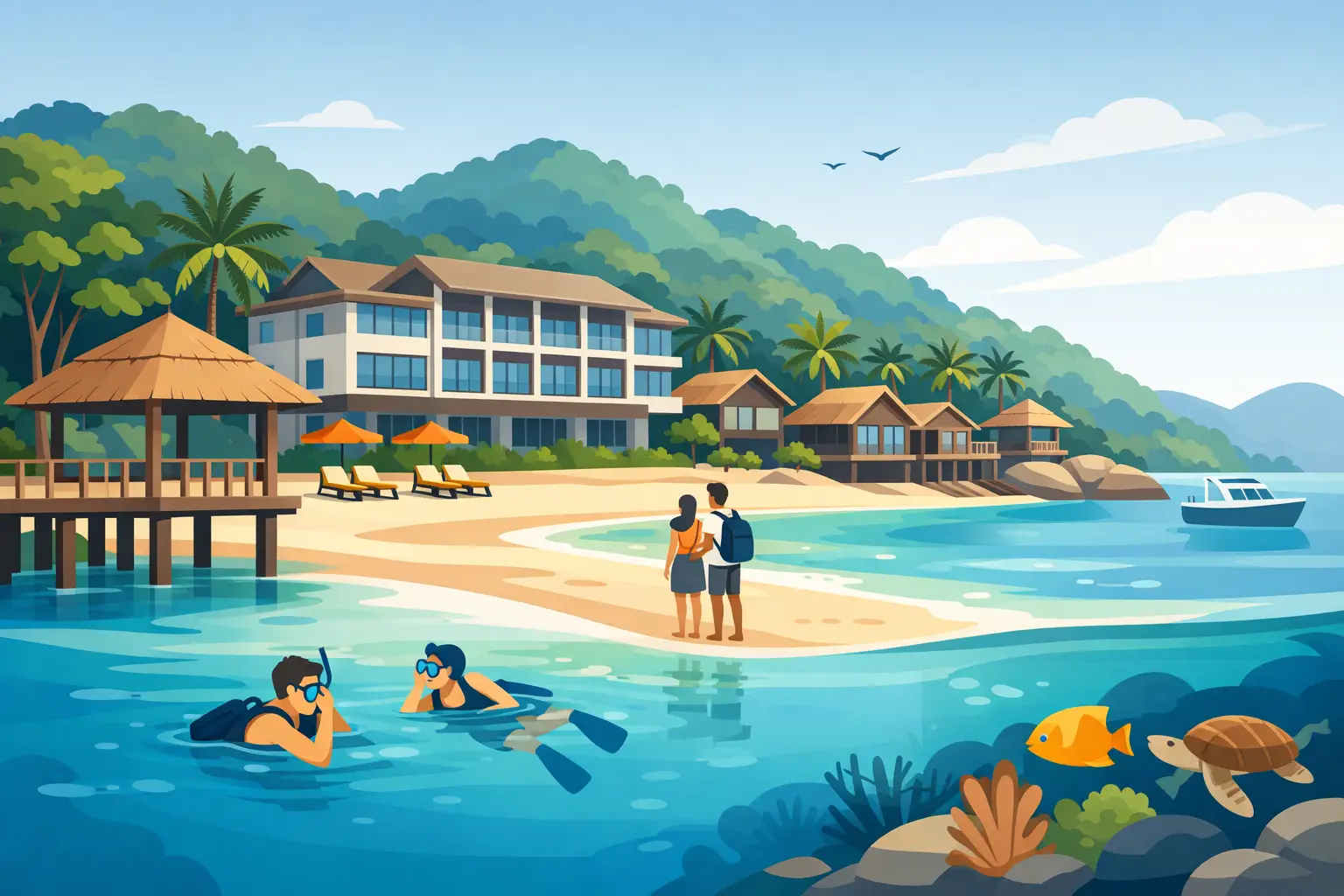 Mimpi Resort Pulau Perhentian pakej berbaloi?
