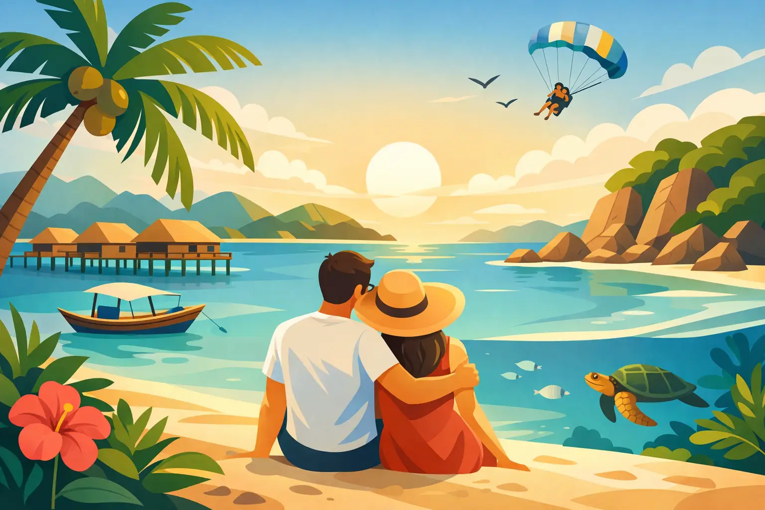 Pakej Honeymoon Pulau Perhentian Terbaik