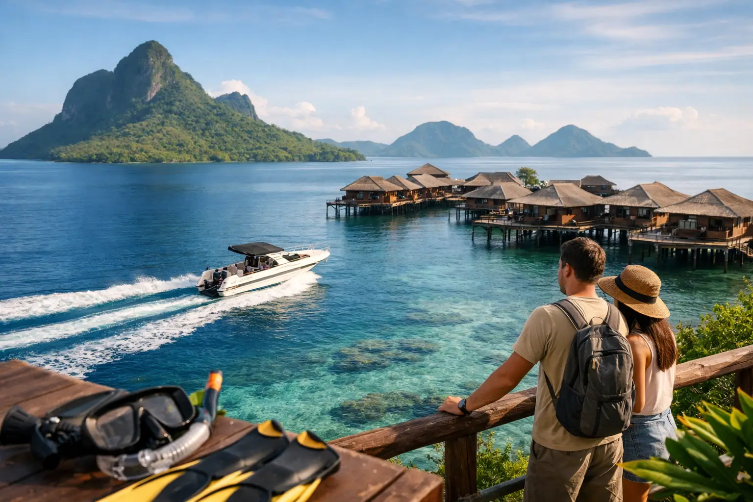 Itinerari Semporna 4 Hari Tanpa Masa Terbuang